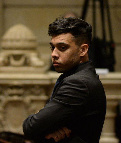 Gabriel Monteiro durante audi&ecirc;ncia na C&acirc;mara dos vereadores, no Centro do Rio de Janeiro, nesta quinta (18) - Sandro Vox/Ag&ecirc;ncia O Dia