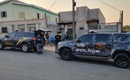 Força-tarefa realiza operação contra facção criminosa nos estados do Mato Grosso e Rio de Janeiro - Divulgação: Polícia Federal