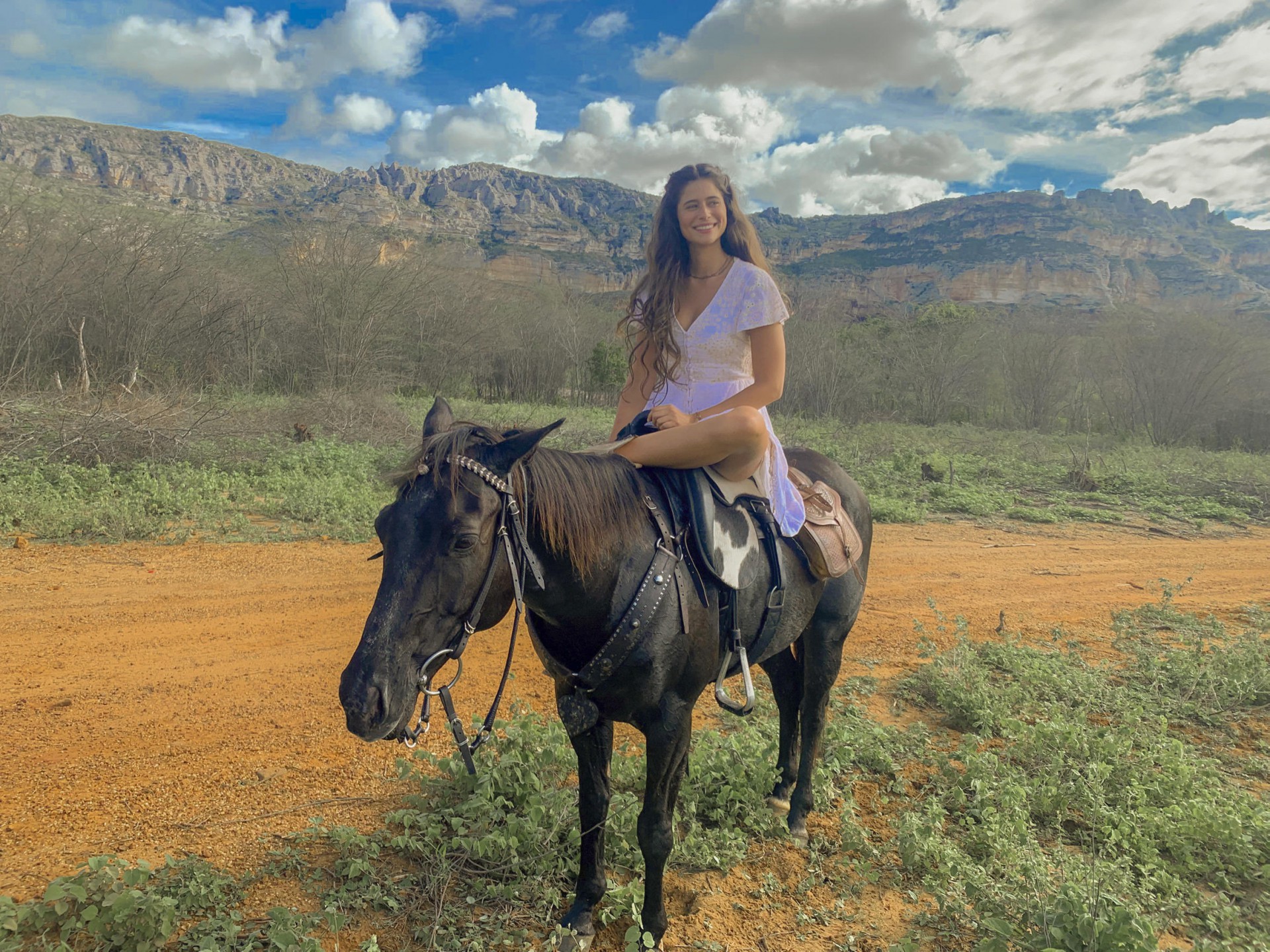 Isadora Cruz é a protagonista de 'Mar do Sertão' - Divulgação / TV Globo