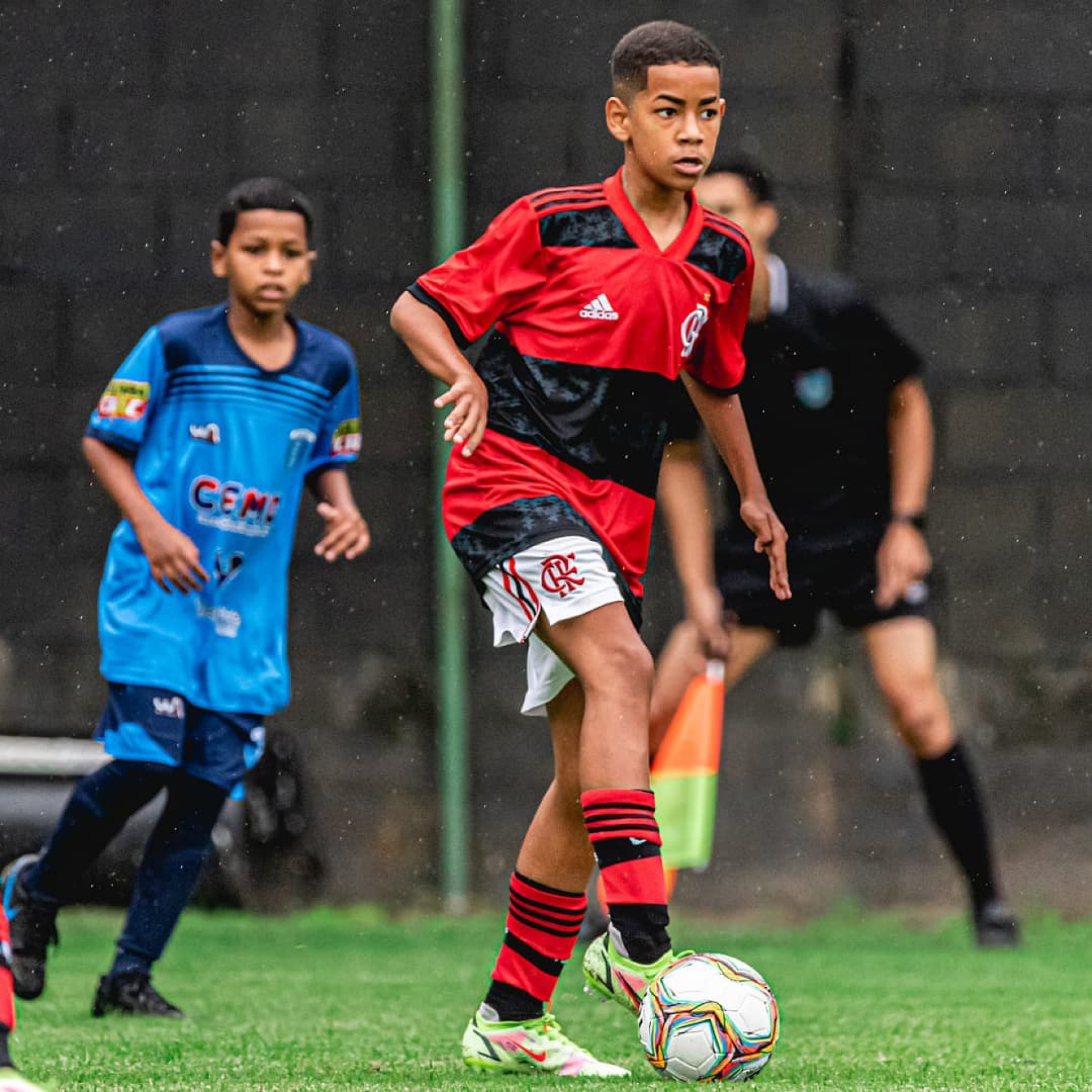 Davi em a&ccedil;&atilde;o pelo Flamengo