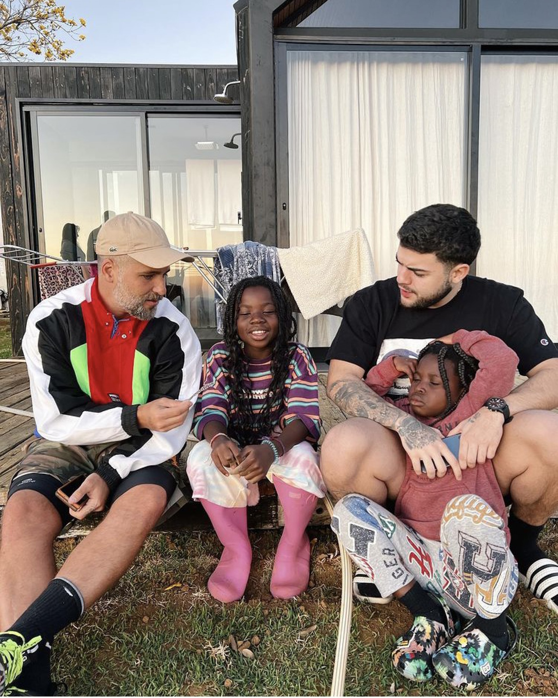 Registros da fam&iacute;lia no rancho, publicados por Giovanna Ewbank - Reprodu&ccedil;&atilde;o / Instagram