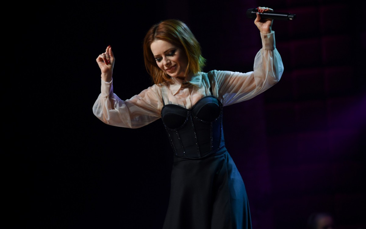 Sandy inicia sua nova turn&ecirc; em S&atilde;o Paulo