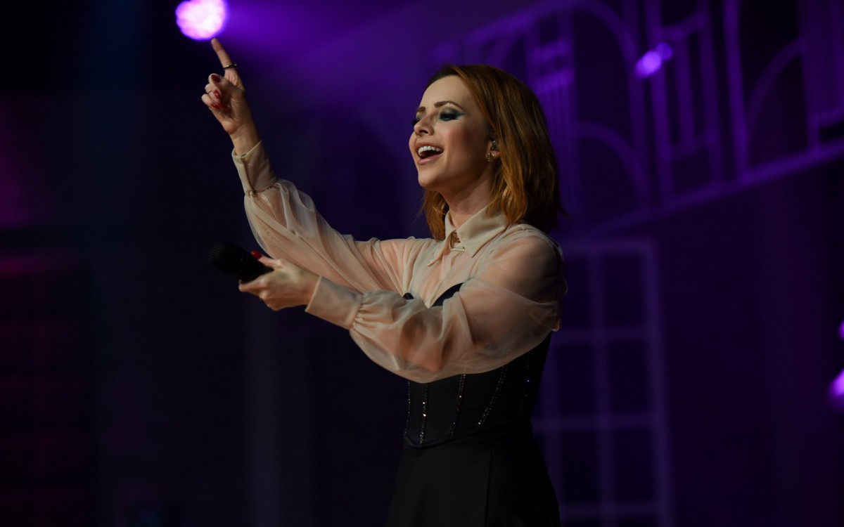 Sandy inicia sua nova turn&ecirc; em S&atilde;o Paulo
