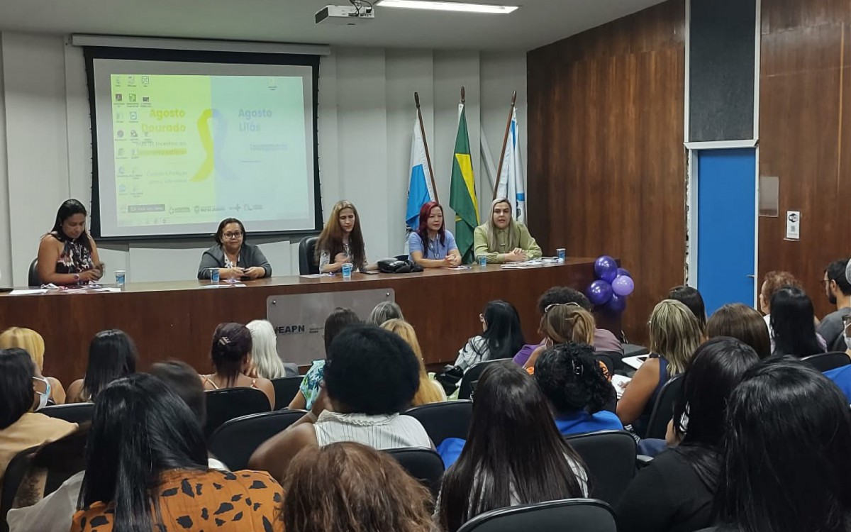 Hospital de Saracuruna faz roda de conversa sobre violência contra mulher - Divulgação