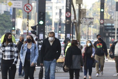 Cidade de São Paulo registrou 9,2°C na manhã desta sexta-feira