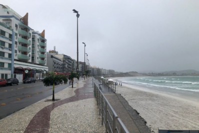 Frente fria provoca instabilidade no tempo em Cabo Frio, nesta sexta (19)