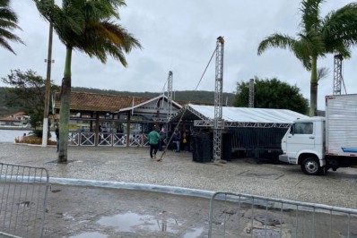Entrega de deck do Canal do Itajuru é adiada em Cabo Frio; shows desta sexta (19) foram cancelados