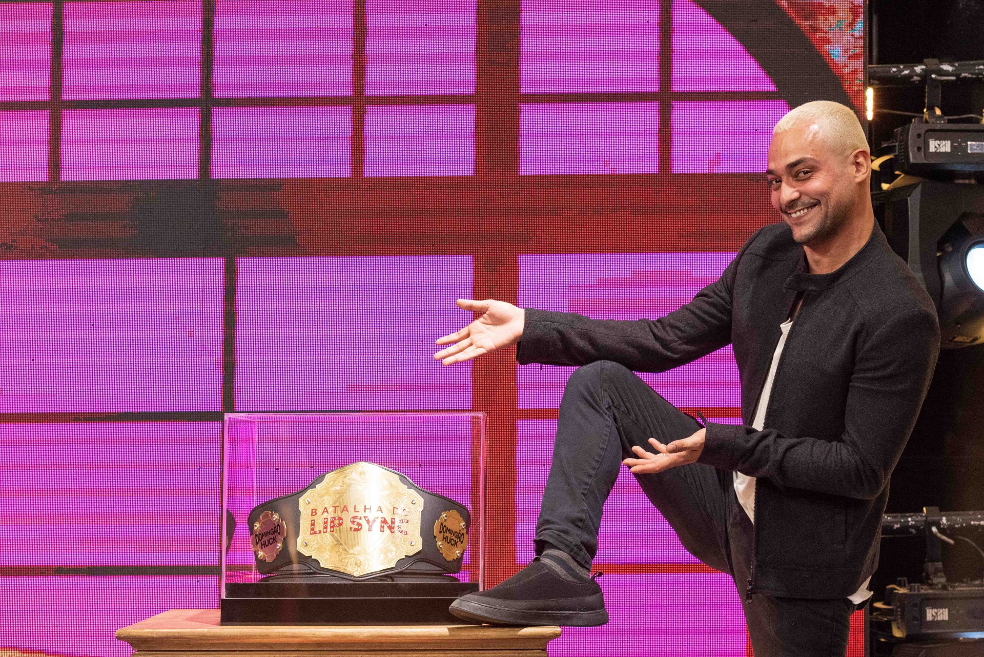 Eduardo Sterblitch no 'Domingão com Huck' - Ellen Soares