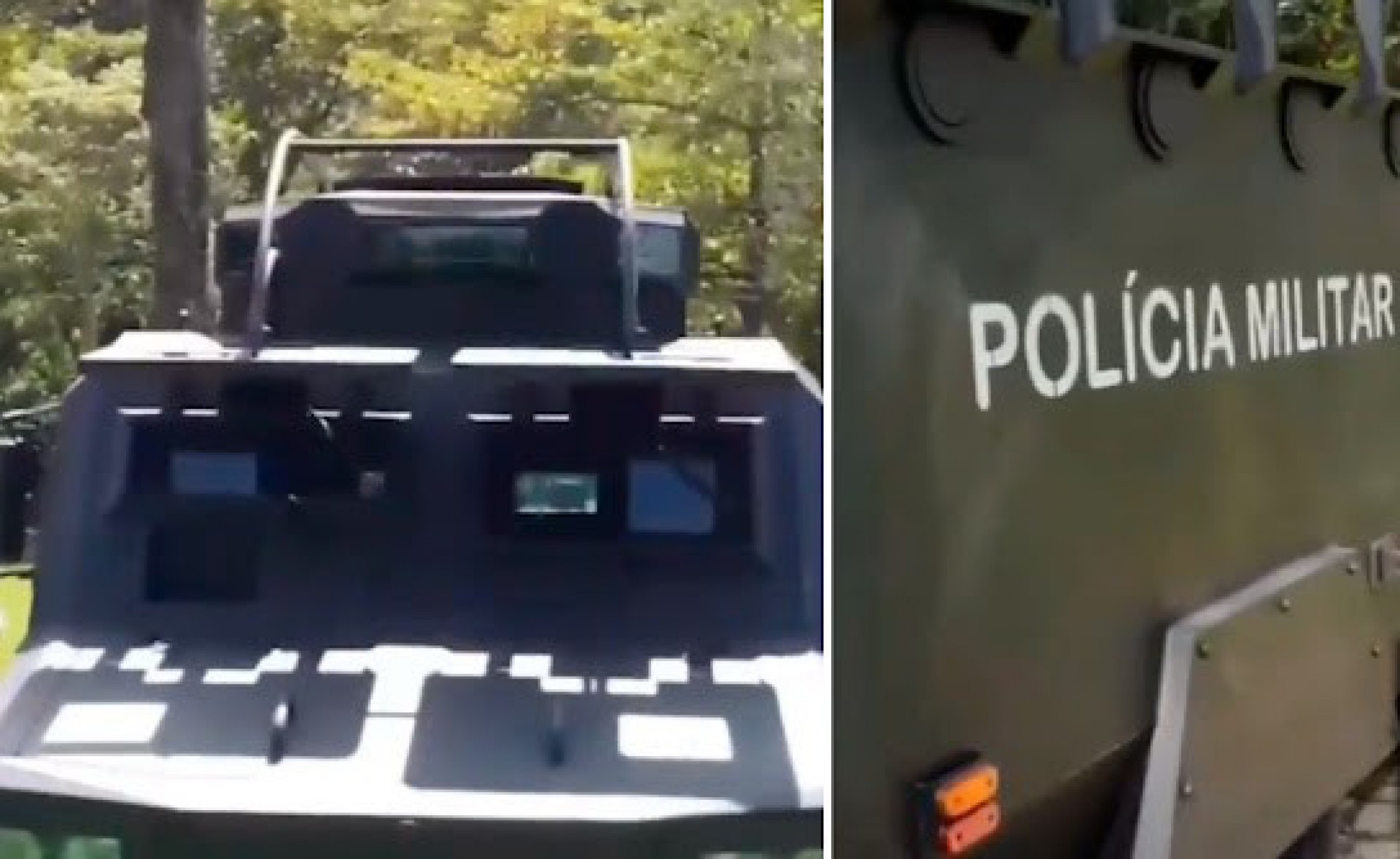 O ve&iacute;culo, popularmente conhecido como caveir&atilde;o, tem o objetivo de levar policiais at&eacute; o ponto de confronto de forma r&aacute;pida e segura - Reprodu&ccedil;&atilde;o