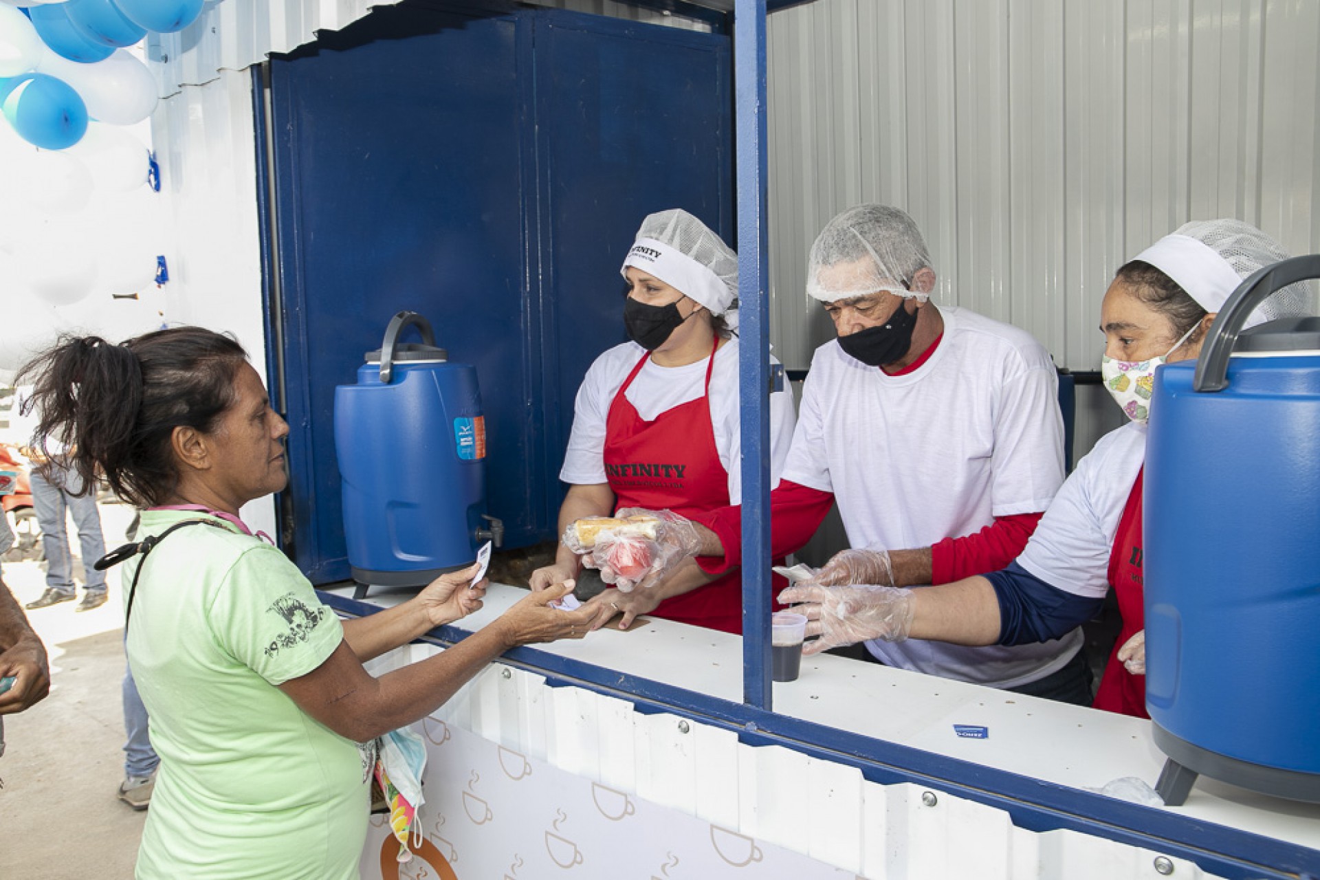 S&atilde;o distribu&iacute;dos 500 kits por dia - Divulga&ccedil;&atilde;o/Gabriel Sales