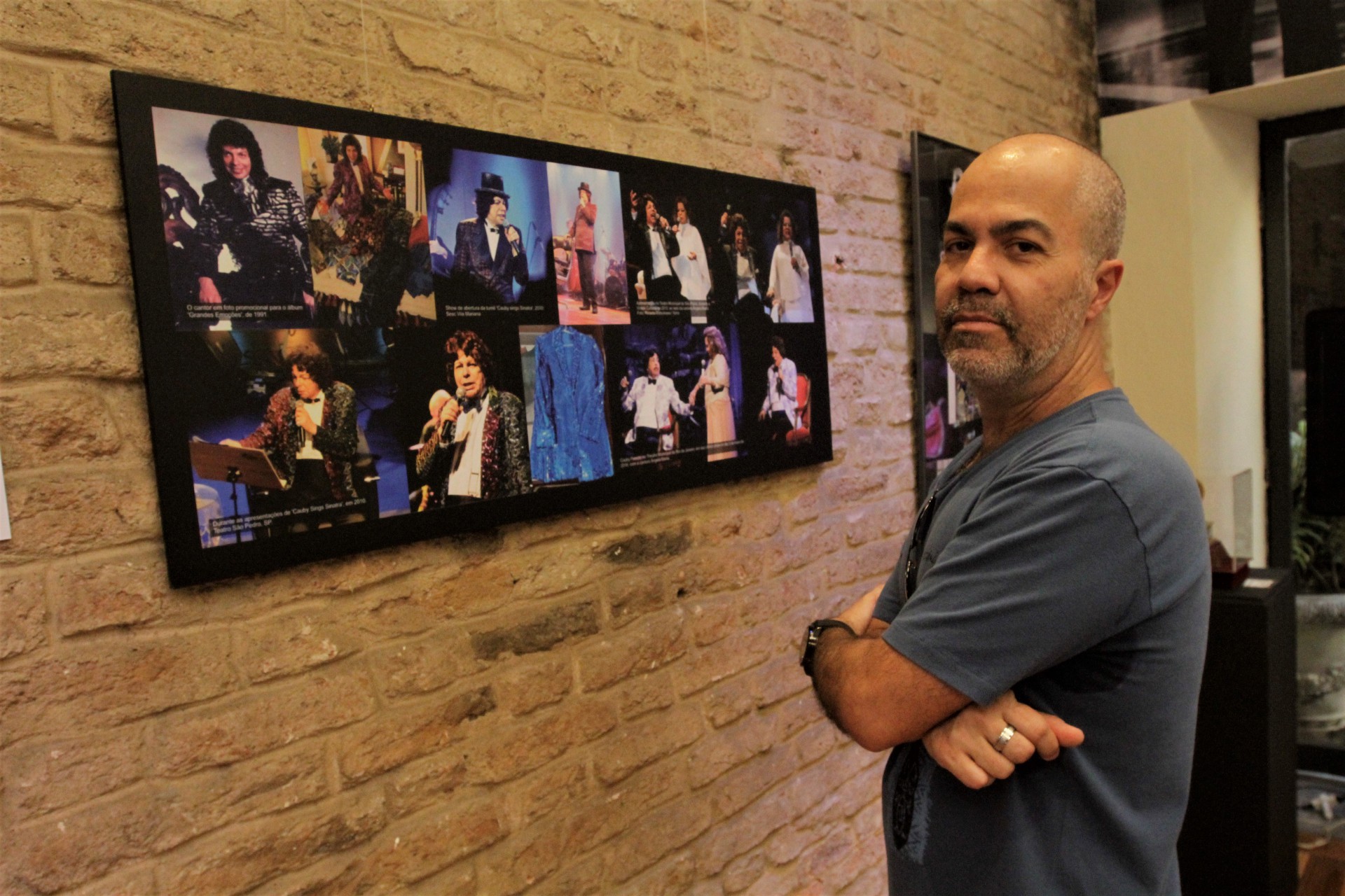 O locutor Julio Alfradique, 54, contou que a postura e a eleg&acirc;ncia de Cauby sempre o chamaram aten&ccedil;&atilde;o - Marcos Porto/Ag&ecirc;ncia O Dia