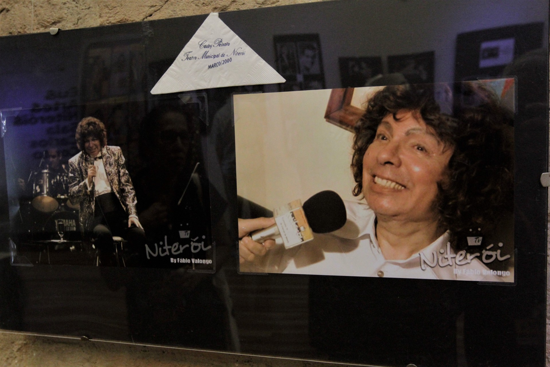 A Sala Carlos Couto, em Niter&oacute;i, recebe acervo e conta a trajet&oacute;ria de vida e arte de Cauby Peixoto - Marcos Porto/Ag&ecirc;ncia O Dia