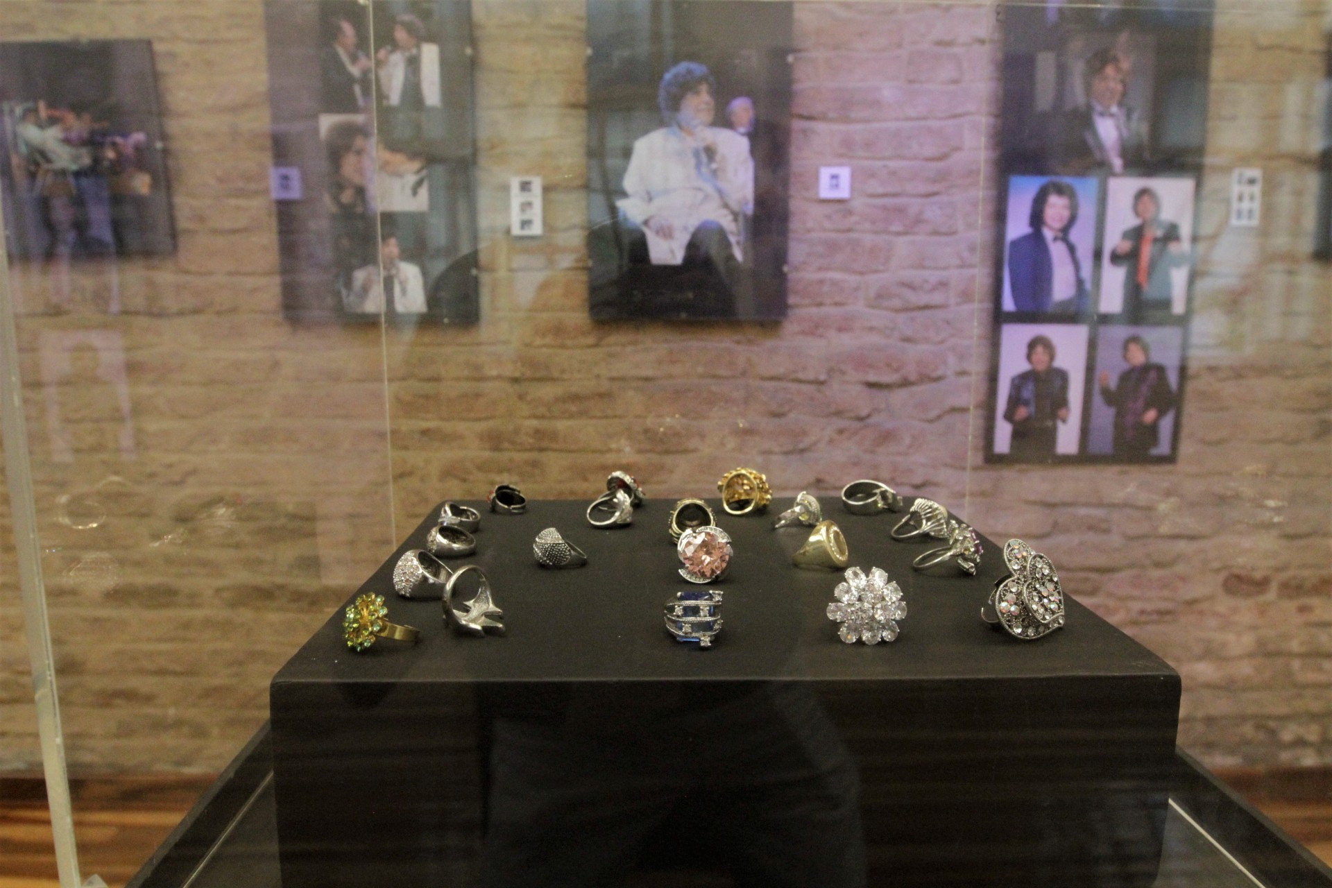 Os an&eacute;is usados por Cauby Peixoto tamb&eacute;m tiveram destaque na exposi&ccedil;&atilde;o - Marcos Porto/Ag&ecirc;ncia O Dia