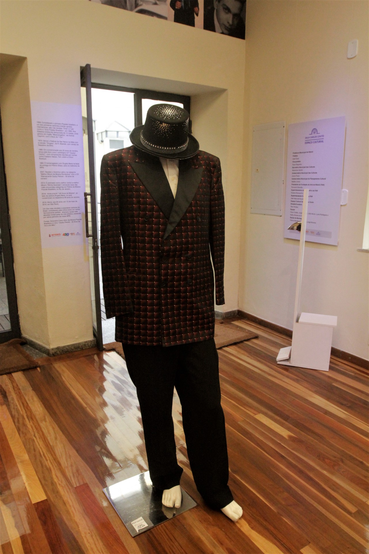 A Sala Carlos Couto, em Niter&oacute;i, recebe acervo e conta a trajet&oacute;ria de vida e arte de Cauby Peixoto - Marcos Porto/Ag&ecirc;ncia O Dia