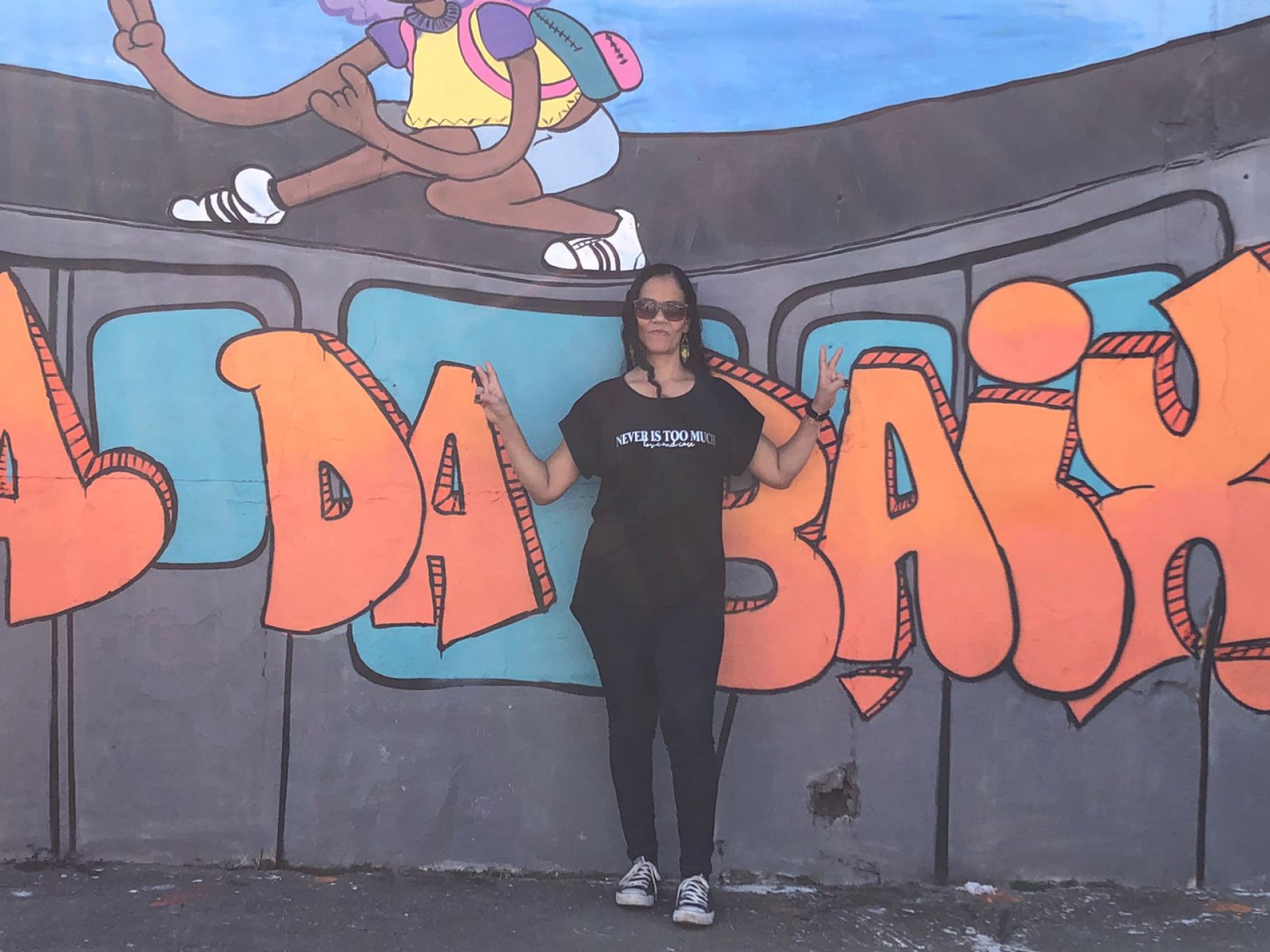 A baterista da Banda Dumundo Lea Debrohin   - Victor Souza