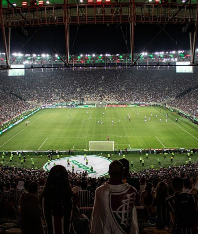 Fluminense lotou o Maracanã no confronto diante do Fortaleza pela fase quartas de final