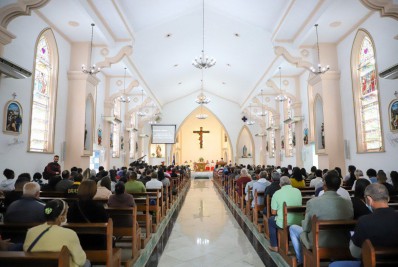 75 anos de Meriti: município celebra aniversário com missas na Paróquia São João Batista