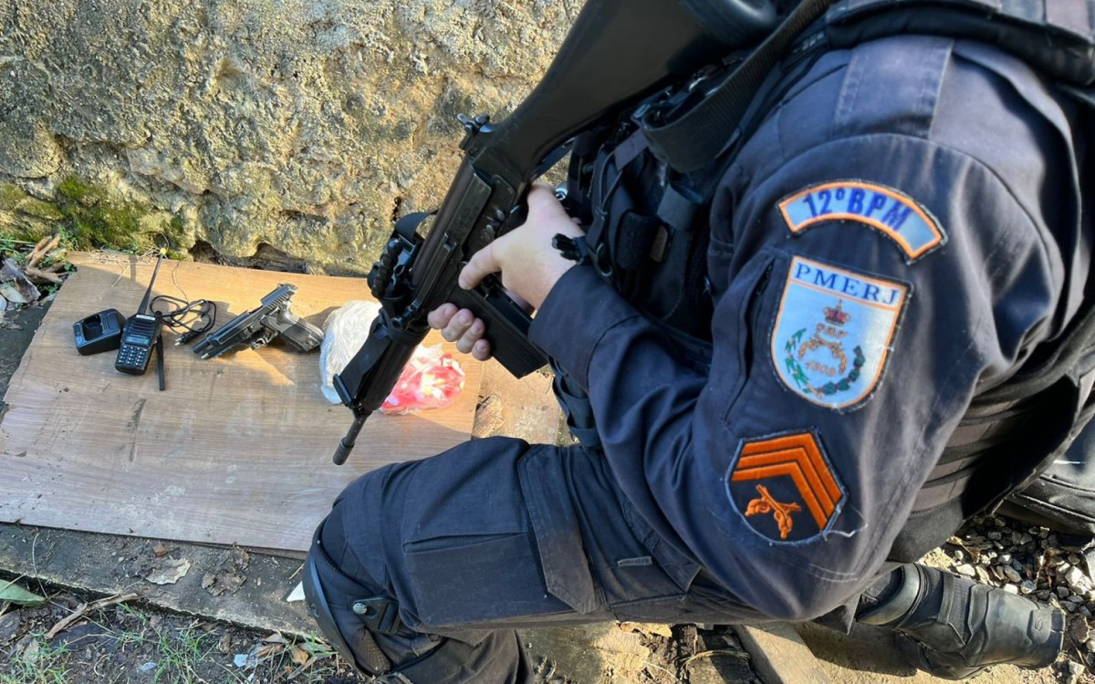 PMs prenderam dois criminosos durante operação no Morro dos Marítimos