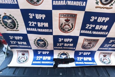 Assaltante é preso em flagrante, com réplica de pistola, em Benfica