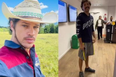 Colegas em 'Pantanal', José Loreto brinca com look de Guito: 'Lei Maria da Moda estava com saudade'