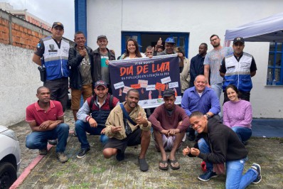 Desenvolvimento Social promove atividade no Dia de luta da população em situação de rua no CREAS