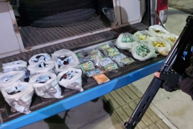 Trio é preso com carga de cocaína, maconha e crack em Cabo Frio