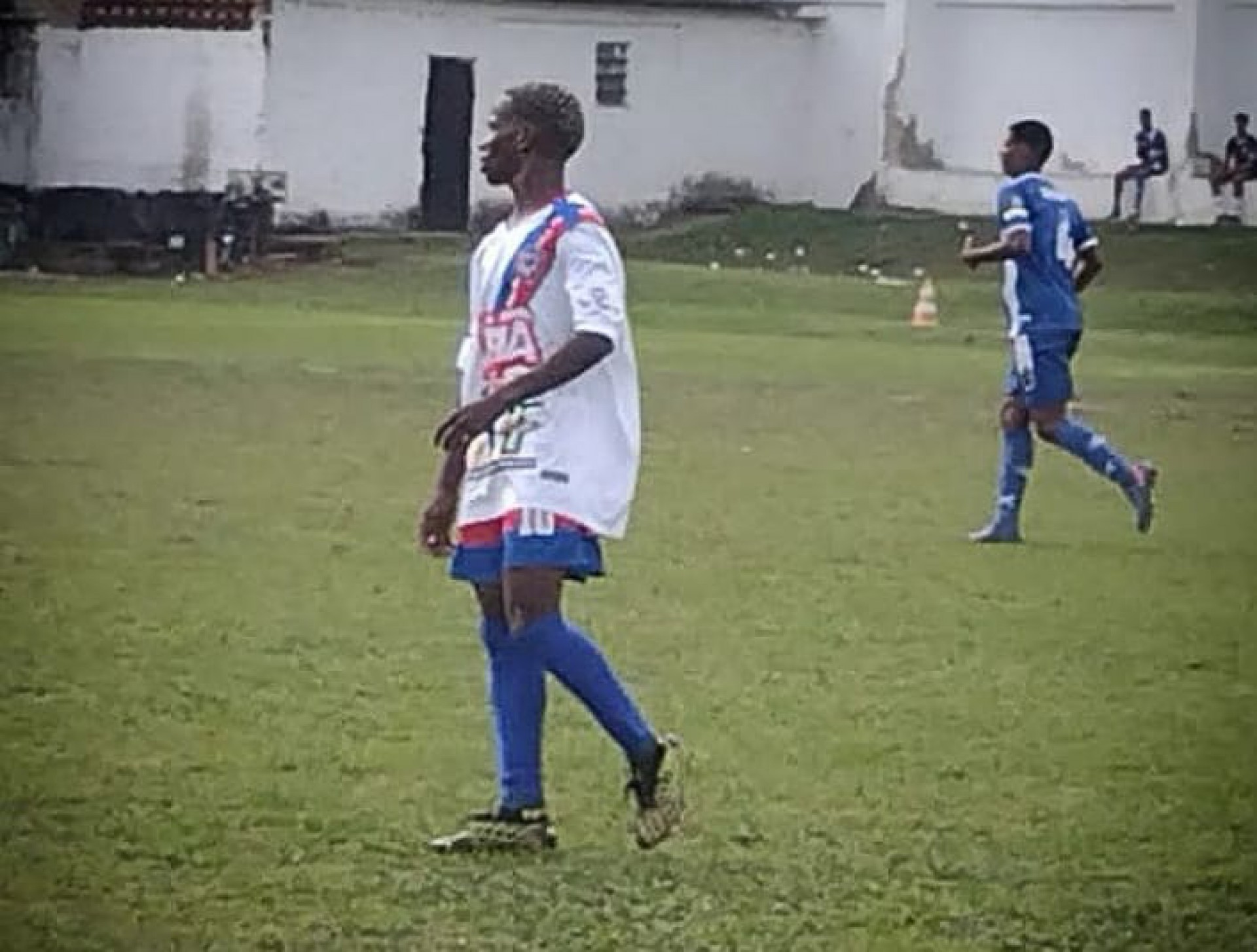 O meio-campo Kante foi um dos destaques do SE Belford Roxo em Magé  - Divulgação / SEBR