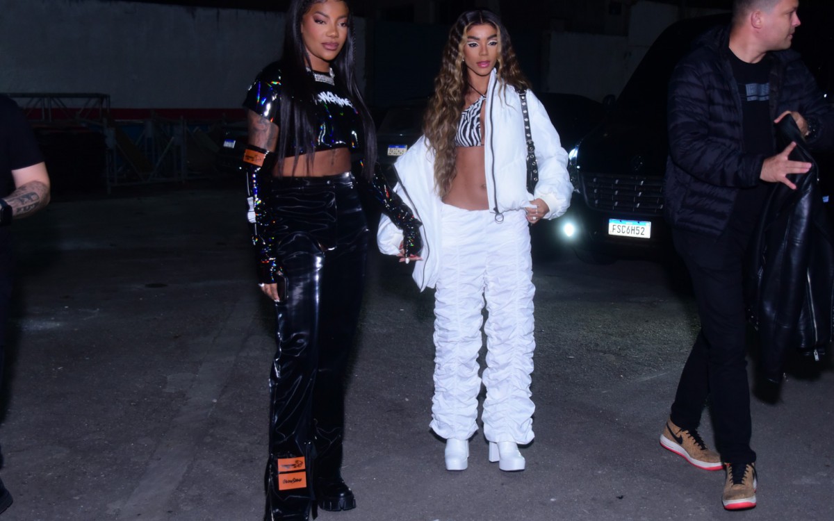 Ludmilla e Brunna Gon&ccedil;alves chegam para o show de Rosal&iacute;a