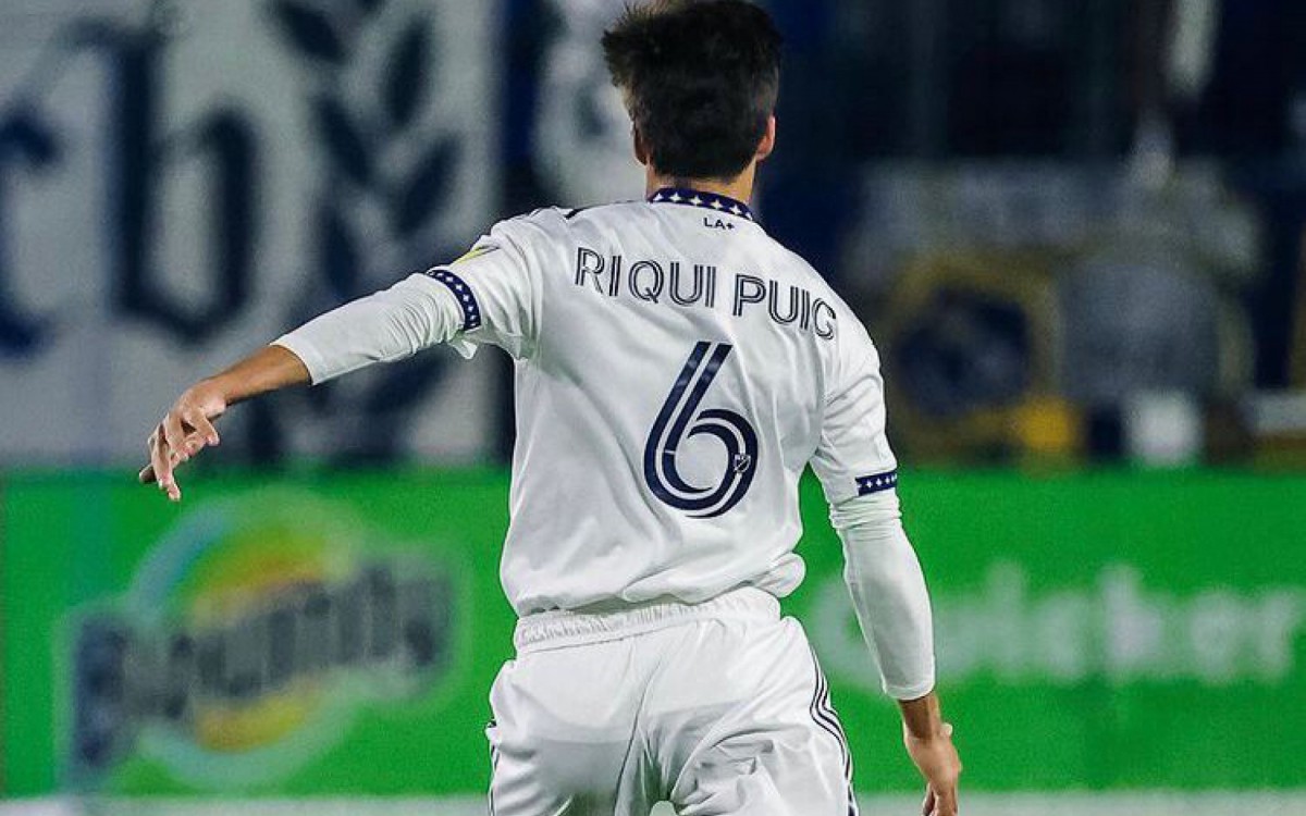 Rique Puig estreou pelo LA Galaxy na última sexta-feira - Reprodução: Instagram/Riqui Puig