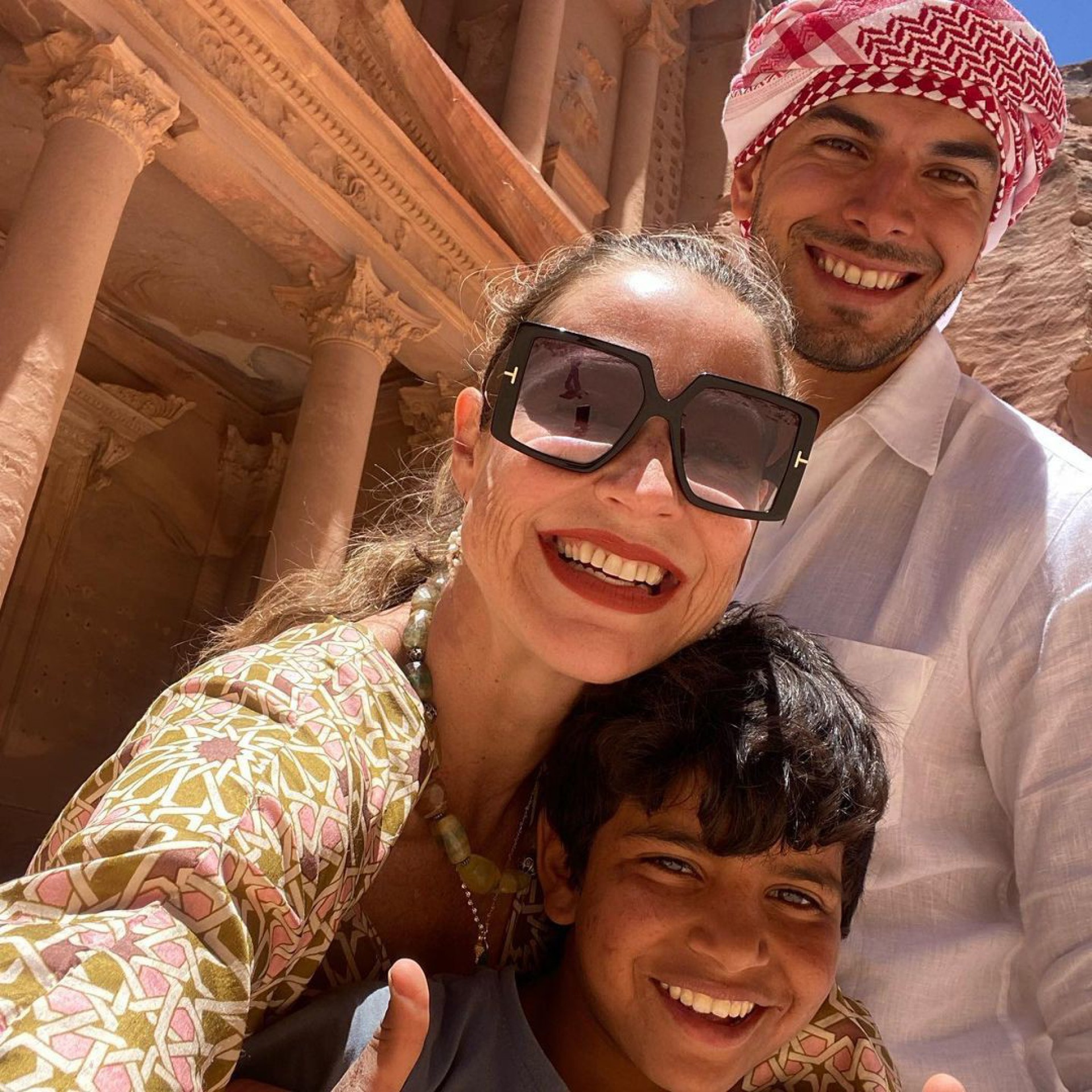 Luana Piovani viaja com o namorado para a Jordânia - Reprodução Internet