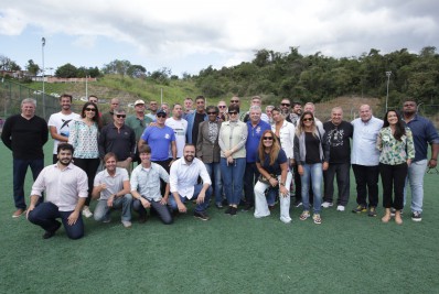 Grandes nomes do esporte visitam o Parque Esportivo do Caramujo