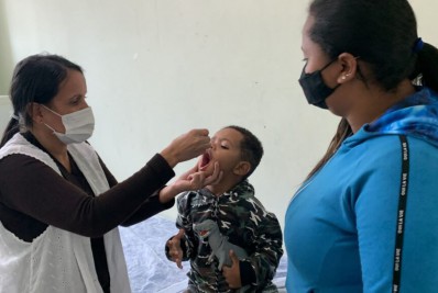 Itatiaia já vacinou 52% das crianças contra a poliomielite