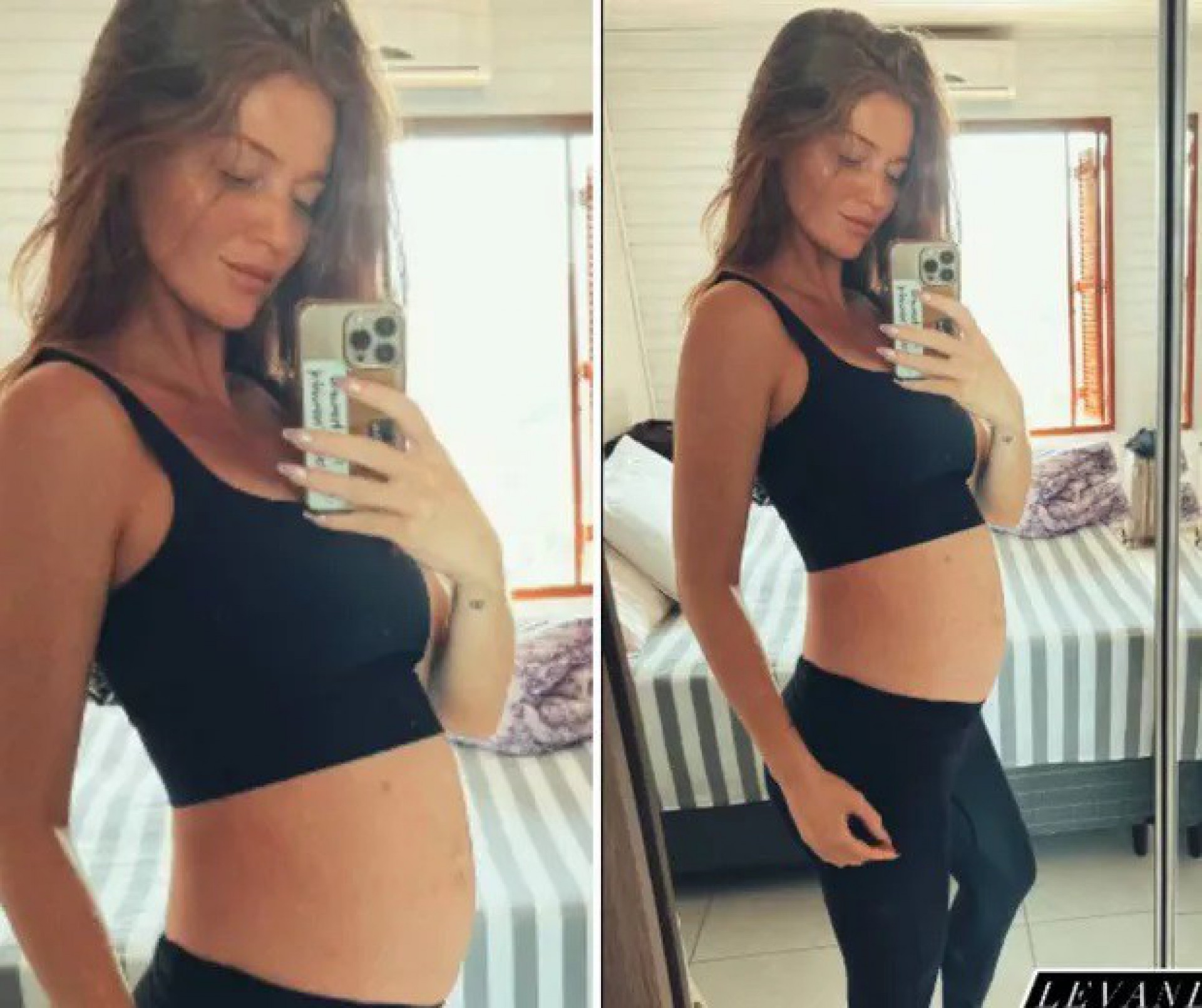  Cintia Dicker exibe a barriguinha de gravidez - Reprodução / Instagram