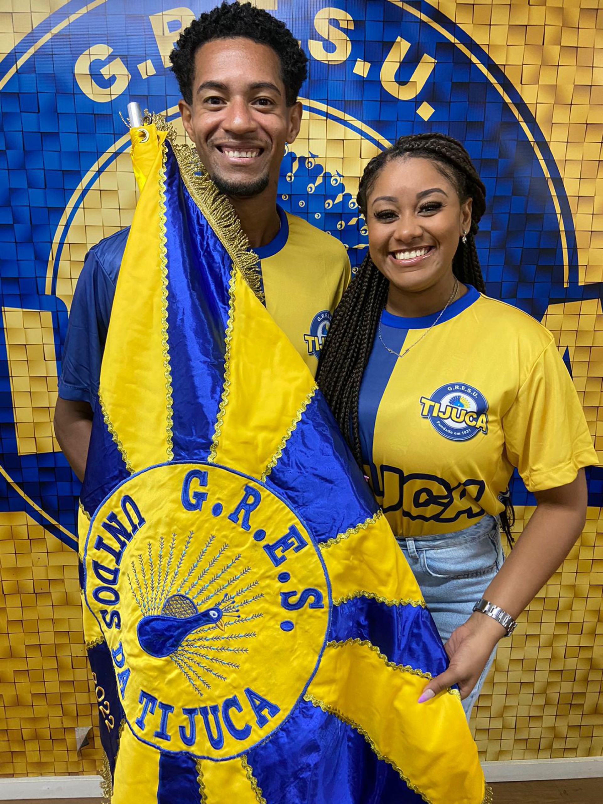 Unidos da Tijuca apresenta segundo mestre-sala, Rafael Gomes - Divulgação 