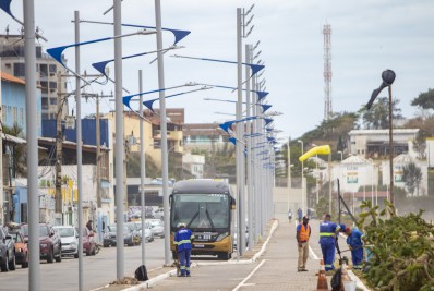 Macaé: Orla das praias Campista e Cavaleiros ganham nova iluminação