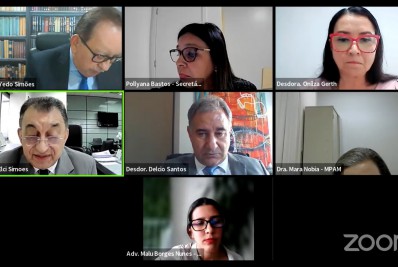 Desembargador repreende advogada por estar com filha em sessão on-line