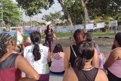 Campanha é tema de aula no projeto São Gonçalo em Movimento