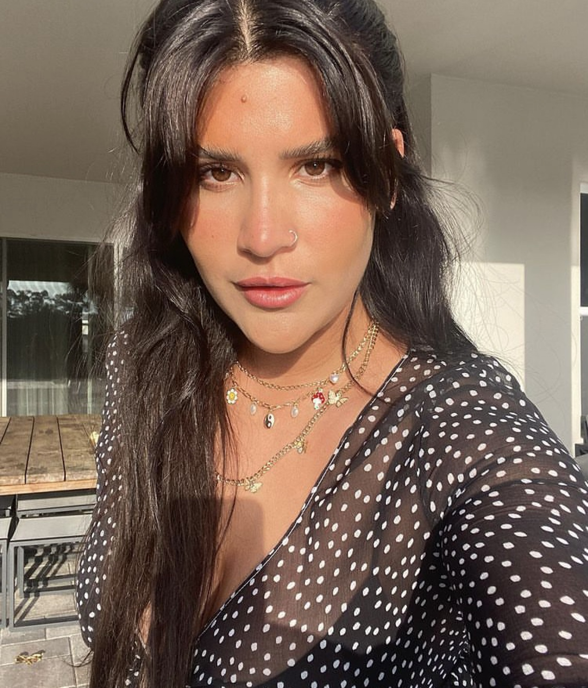 A atriz Giulia Costa, filha de Flávia Alessandra - Reprodução / Instagram