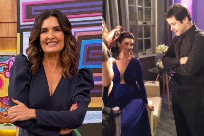 Fátima Bernardes relembra participação em novela da Globo com Murilo Benício