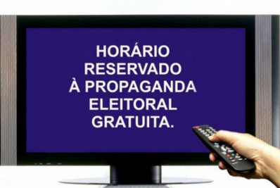 Propaganda política na TV e rádio — agora, sem candidatos