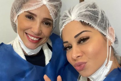 Maíra Cardi realiza cirurgia nos olhos junto à amiga: 'Nunca é algo simples'