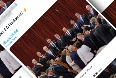 Posts enganam ao sugerir que Bolsonaro e ministros olhavam para Lula em foto feita no TSE