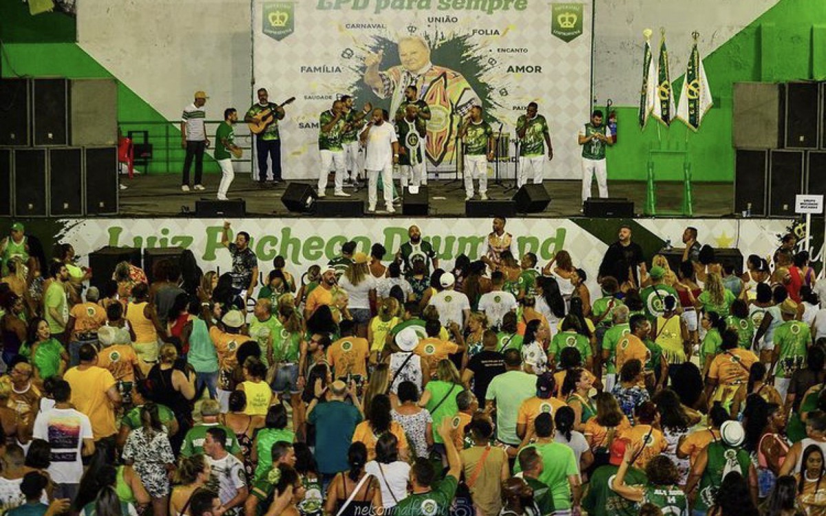 Quadra da Imperatriz Leopoldinense - Reprodução / Instagram