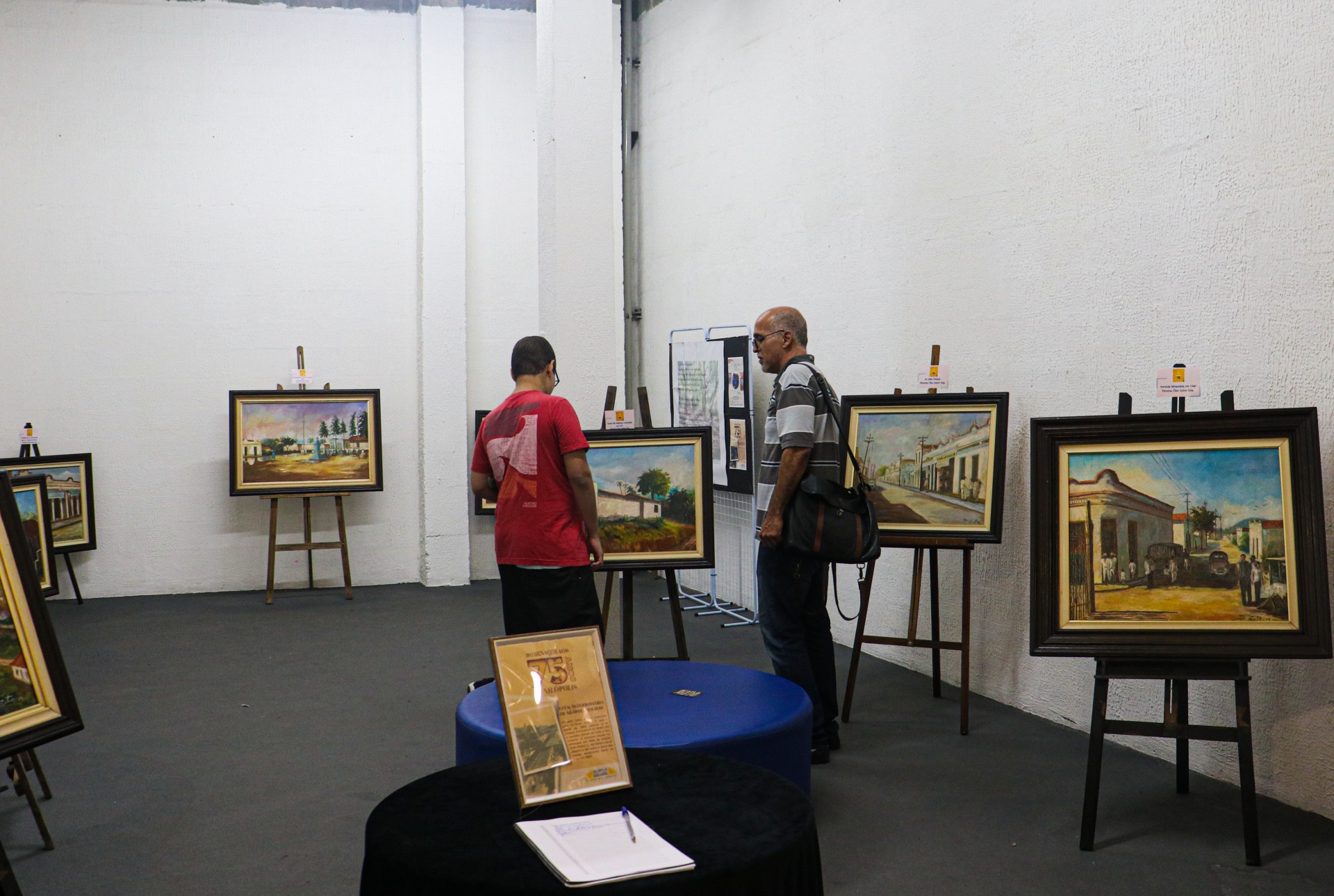 Mestre Zito destacou que a Exposição Nilópolis Antigo retrata os principais pontos da cidade no início do século XX - Divulgação / PMN