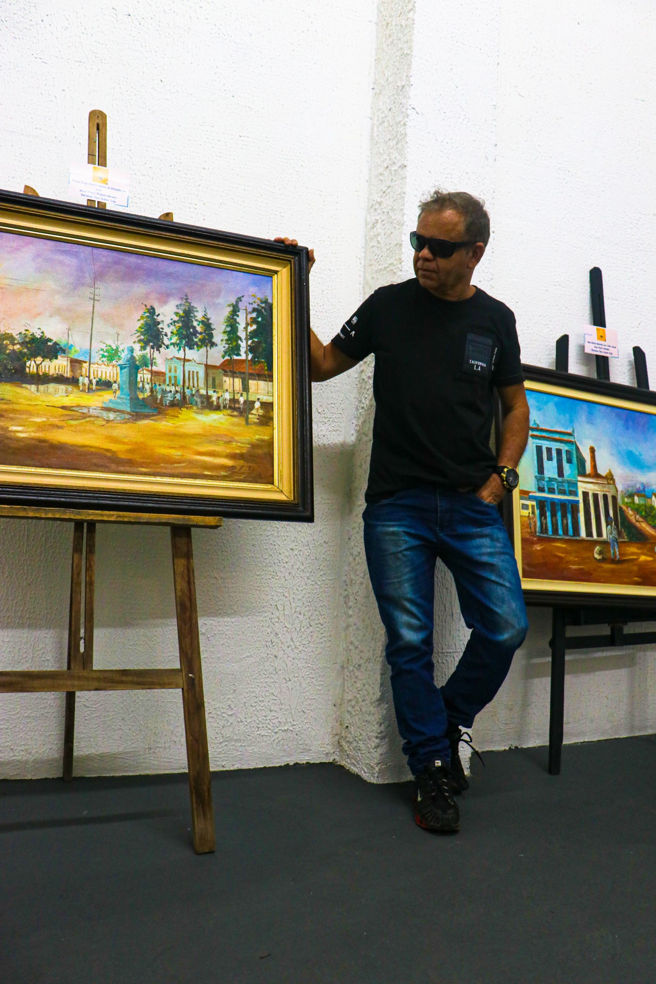 Mestre Zito &eacute; artista pl&aacute;stico da cidade e diretor da escola de artes Fayga Ostrower - Divulga&ccedil;&atilde;o / PMN