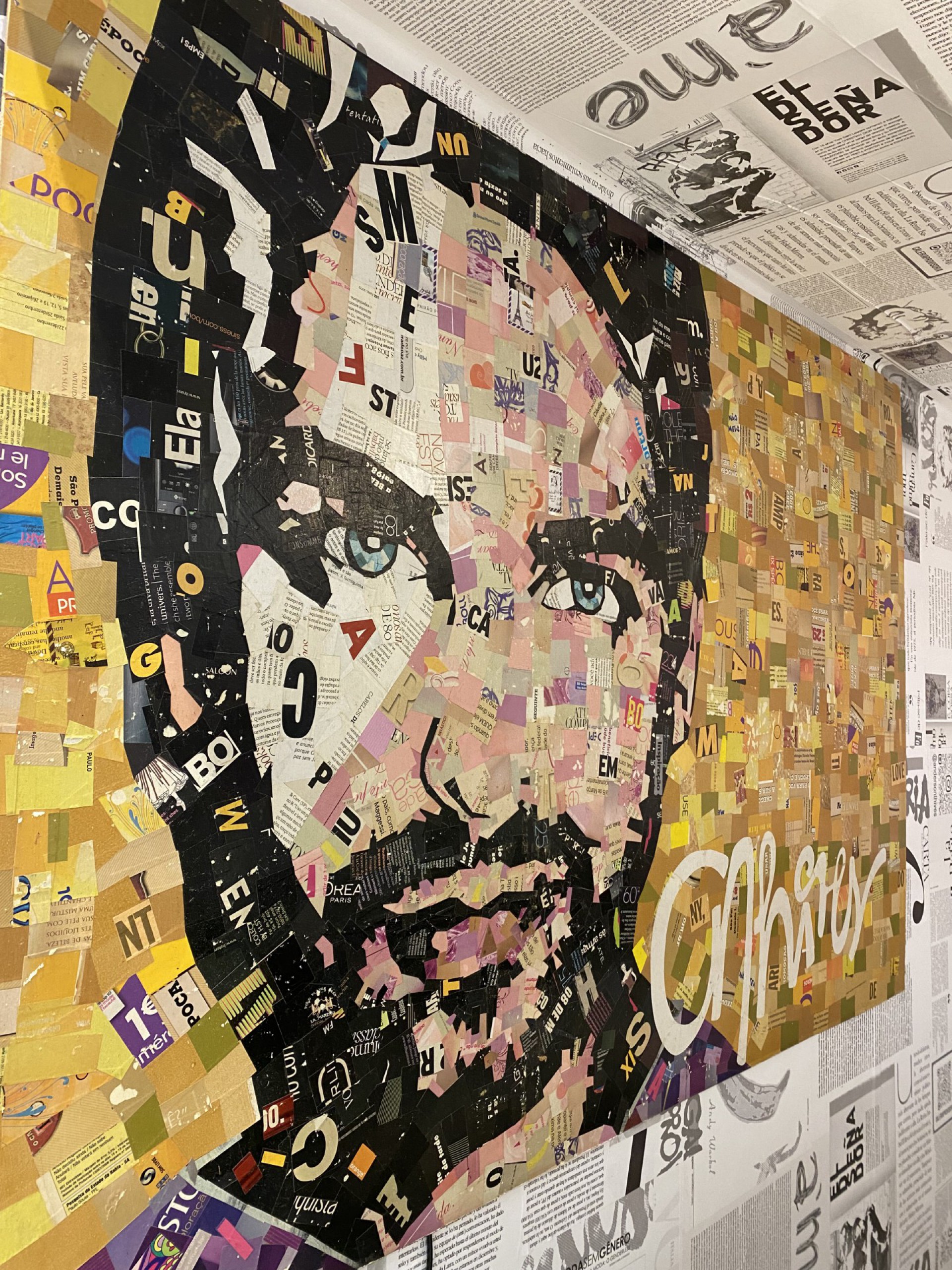 Exposi&ccedil;&atilde;o de Anderosn Thieves no Botafogo Praia Shopping