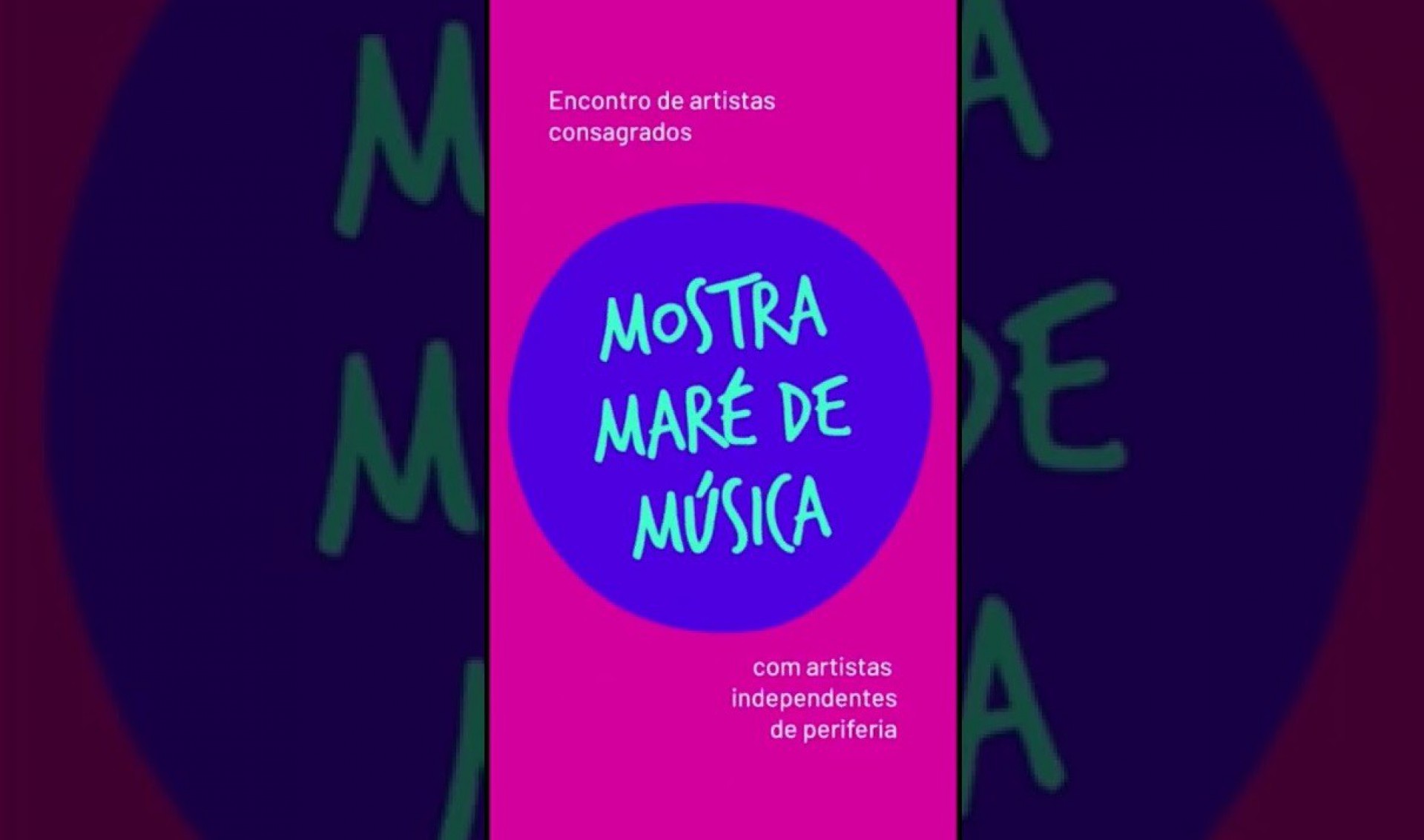 Mostra Maré de Música  - Divulgação 