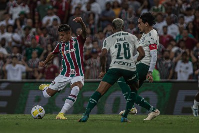 Fluminense luta até o fim, mas fica no empate em 1 a 1 com o Palmeiras
