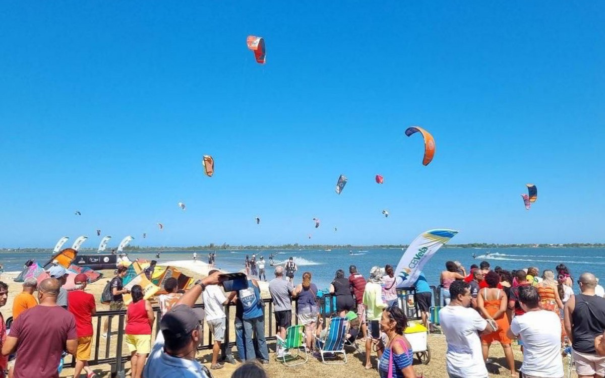 P&uacute;blico compareceu para prestigiar os atletas