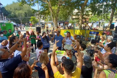 Grajaú comemora 108 anos com bolo e atrações na praça Edmundo Rego
